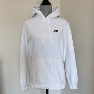 Men’s size medium Nike White Pullover Hoodie